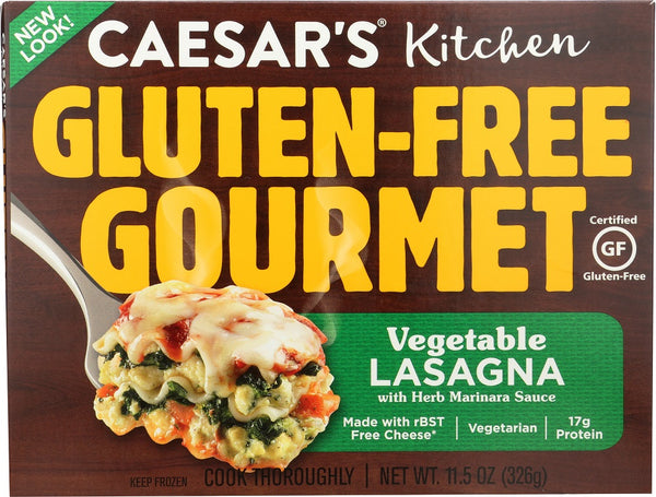 CAESARS KITCHEN: Vegetable Lasagna with Herb Marinara Sauce, 11.5 oz