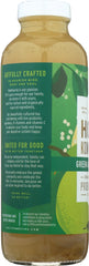 HOLY KOMBUCHA: Green Apple Ginger Probiotic Tea, 16.9 oz