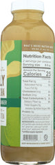 HOLY KOMBUCHA: Green Apple Ginger Probiotic Tea, 16.9 oz