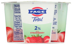FAGE TOTAL GREEK: Strawberry Yogurt Total 2%, 5.3 oz