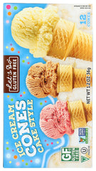 LET'S DO GLUTEN FREE: Ice Cream Cones Cake Style, 1.2 oz