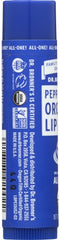 DR BRONNER'S: Organic Peppermint Lip Balm, 0.15 oz