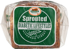 ALVARADO STREET BAKERY: Diabetics Lifestyles Low Glycemic Bread, 24 oz