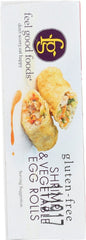 FEEL GOOD FOODS: Gluten Free Shrimp & Vegetable Egg Rolls, 9 oz