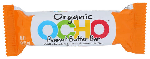 ORGANIC OCHO CANDY: Peanut Butter Bar, 1.5 oz