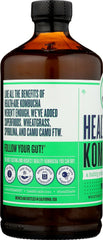 HEALTH ADE: Power Greens Kombucha, 16 oz