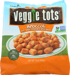 VEGGIE FRIES: Veggie Tots Broccoli with Sweet Potato and White Beans, 13 oz