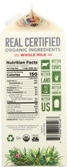 MAPLE HILL CREAMERY: 100% Grassfed Organic Maple Hill Whole Milk, 64 oz