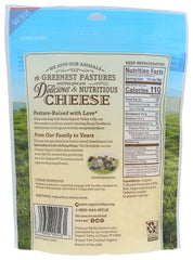 ORGANIC VALLEY: Sharp Cheddar Cheese Thick Cut Off the Block, 6 oz