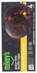 MIKEYS: Double Chocolate Chip Grain-Free Muffin Tops, 8.8 oz