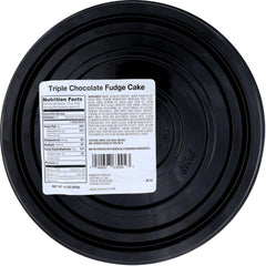 CAFE VALLEY: Triple Chocolate Fudge Cake, 16 oz