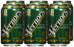 VERNOR'S:Ginger Ale Soda In Can 6 count, 72 oz