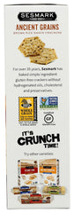 SESMARK: Ancient Grains Sea Salt Brown Rice Snack Crackers, 3.5 oz