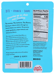 SUN TROPICS: Sea Salt Mochi Snack Bites, 3.5 oz