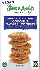 STEVE & ANDY'S ORGANICS: Coconut Oatmeal Cookies, 6.3 oz