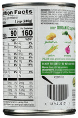 HEALTH VALLEY: Organic Vegetable Soup No Salt Added, 15 oz