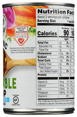 HEALTH VALLEY: Organic Vegetable Soup No Salt Added, 15 oz