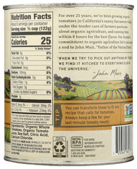 MUIR GLEN ORGANIC: Whole Peeled Tomatoes, 28 oz