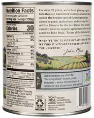 MUIR GLEN: Organic Diced Tomatoes, 28 oz