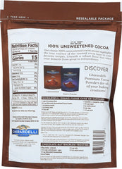 GHIRARDELLI: 100% Unsweetened Premium Baking Cocoa, 8 oz