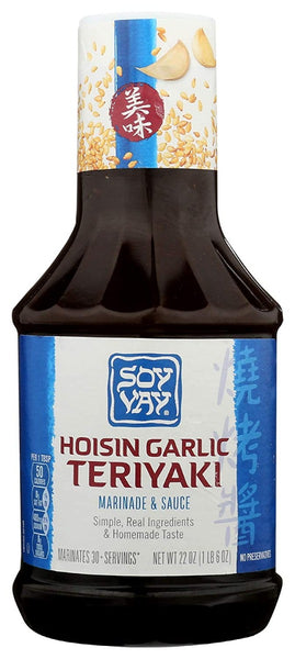 Soy Vay Hoisin Garlic Teriyaki Marinade & Sauce, 22 Oz