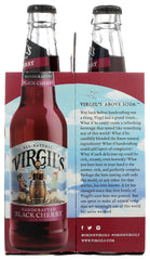 VIRGILS: Hand Crafted Black Cherry Soda 4 Pack, 48 oz