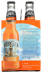 VIRGIL'S: Handcrafted Orange Soda 4-12 oz, 48 oz