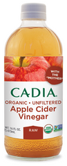 CADIA: Organic Apple Cider Vinegar, 16 oz