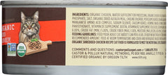 CASTOR & POLLUX: Organic Shredded Chicken Recipe, 5.50 oz