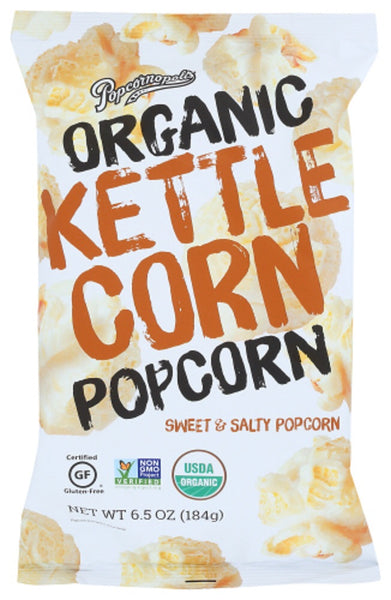POPCORNOPOLIS: Organic Kettle Corn Sweet & Salty Popcorn, 6.50 oz