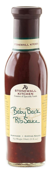 STONEWALL KITCHEN: Baby Back Rib Sauce, 11 fo