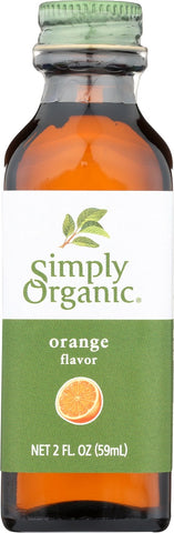 SIMPLY ORGANIC: Orange Flavor, 2 oz