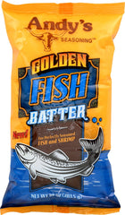 ANDY'S SEASONING: Golden Fish Batter, 10 oz