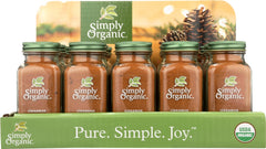 SIMPLY ORGANIC: Ground Cinnamon 15 Count Display, 1 ds