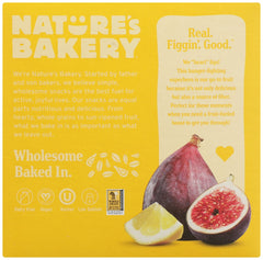 NATURE'S BAKERY: Lemon Fig Bar, 12 oz