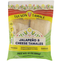 TUCSON TAMALE COMPANY: Jalapeño & Cheese Tamales, 10 oz