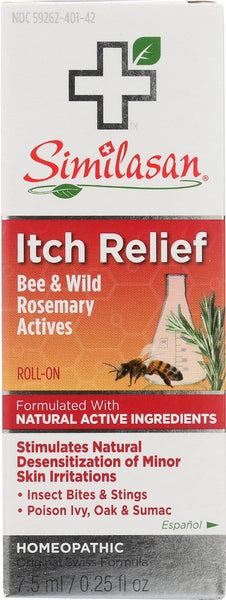SIMILASAN: Bee & Wild Rosemary Actives Itch Relief, 1 fo