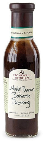 STONEWALL KITCHEN: Maple Bacon Balsamic Dressing, 11 fo