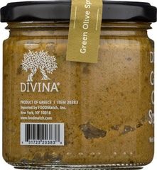DIVINA: Green Olive Spread, 7 oz