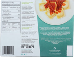GABRIELLAS KITCHEN: Gluten Free 3-Cheese and Spinach Ravioli, 10.50 oz