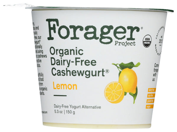 FORAGER: Lemon Organic Cashewgurt, 5.30 oz