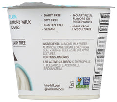 KITE HILL: Plain Almond Milk Yogurt, 5.30 oz