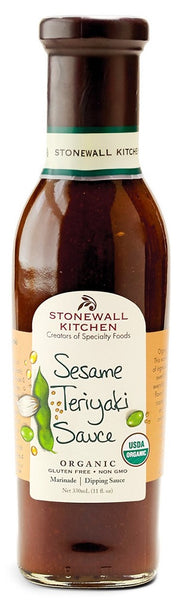 STONEWALL KITCHEN: Organic Sesame Teriyaki Sauce, 11 fo