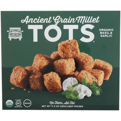 ROLLINGREENS: Ancient Grain Millet Tots Italian Herb, 11.50 oz