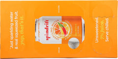 SPINDRIFT: Orange Mango Sparkling Water 8 Pack, 96 fo