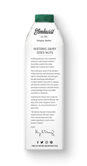 ELMHURST: Unsweetened Milked Almonds, 32 oz