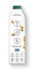 ELMHURST: Unsweetened Milked Almonds, 32 oz