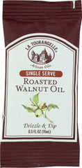 LA TOURANGELLE: Roasted Walnut Oil Single Serve Pouch, 0.50 fo