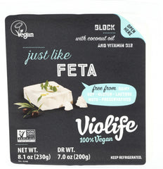 VIOLIFE: Just Like Feta Block Cheese, 7.05 oz