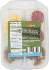 APPLEGATE: Naturals Charcuterie Plate Genoa Salami and Cheddar, 2.65 oz